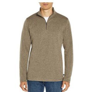 BLOW OUT SALE: GAP Men's  Half Zip Sweater Pullover  Brown Small NWT